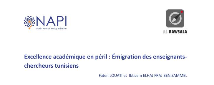 Excellence académique en péril : Émigration des enseignants-chercheurs tunisiens